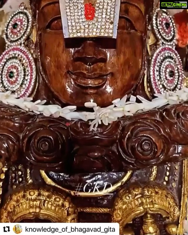 Payal Rohatgi Instagram - #Repost @knowledge_of_bhagavad_gita with @make_repost ・・・ Welcome to the Land of Lord Venkateshwara / Lord Vishnu...🙏 In Telugu language Ven means Sins and Kar means remove. Thus Venkateshwara means the Lord who removes all sins. ----------------------------------------------- भगवान वेंकटेश्वर / भगवान विष्णु की भूमि पर आपका स्वागत है।...🙏 तेलुगु भाषा में वें का अर्थ है पाप और कर का अर्थ है हटाना। इस प्रकार वेंकटेश्वर का अर्थ है भगवान जो सभी पापों को दूर करते है। ---------------------------------------------- Double tap & Share Must Follow @knowledge_of_bhagavad_gita . Via @govindkrsnagkd . ➡️ Please Do Visit & Follow⤵️ @knowledge_of_bhagavad_gita ----------------------------------------------- Please chant Hare Krishna Mantra:-"Hare Krishna Hare Krishna, Krishna Krishna Hare Hare, Hare Rama Hare Rama, Rama Rama Hare Hare" ----------------------------------------------- कृपया हरे कृष्ण मंत्र का जाप करें - हरे कृष्ण हरे कृष्ण कृष्ण कृष्ण हरे हरे, हरे राम हरे राम राम राम हरे हरे। ---------------------------------------------- 16 mala everyday. (Speak n chant n focus on the words) And I guarantee you difference within 30 days & Within 6 months your life will change entirely. It's my Guarantee. ----------------------------------------------- #tirupati #venkateshwar #tirupatibalaji #lordvishnu #haribol #lordkrishna #ISKCON #krishnaconsciousness #Vrindavan #SrilaPrabhupada #prabhupada #narayan #bhagavadgita #iskcontemple #chanting #mahadev #govinda #bhagwadgeeta #harekrishna #payalrohatgi