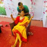 Pooja Bose Instagram – Jaldi jaldi haldi laga lo❤️❤️