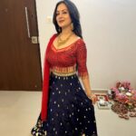 Pooja Bose Instagram - Its a belated diwali post. Happy happy season is here🎉🎉 Beautiful costume by @the_adhya_designer