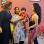 Pooja Bose Instagram – 2 gals fighting over one boy and he is 1 in a million and all worth it #krishiv #reelitfeelit #reels #reelsinstagram #friendship @aslimonalisa and guest appearance by my Sasu maa