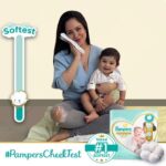 Pooja Bose Instagram - I have always chosen the best for Krishiv and never settled with anything that is ordinary. And for this reason, I test everything before I let it touch him! 💛 So I took the Pampers Cheek Test to find out how soft Pampers Premium Care actually is and there you go! I can confidently say that I have chosen the softest diaper for Krishiv. He is so much more comfy, playful and active when he is wrapped in its 360° cottony softness. I declare Pampers Premium Care #MommyTested✅ Have you taken the test yet? If not, do it right away and win awesome prizes along the way! Follow 3 simple steps: 1. Click an adorable photo of you and your li’l one taking the Pampers Cheek Test 📸 2. Post it using #PampersCheekTest , Don't forget to tag and follow @pampersindia💛 3. Tag 3 mommies and ask them to participate too! Ready? Get, set, test!💃 20 lucky winners stand a chance to win 6 months of FREE diaper supply! * Product does not contain cotton *Voted #1 softest - Based on research conducted by Momspresso MomSights in Dec'20 among 204 random diapering Moms with baby (0-2 yrs) across India. #Partnership #PampersPremiumCare#PampersCheekTest#PampersSoftnessChallenge#MomTested #PampersTribe#PampersPartner#PampersIndia#DiaperBaby