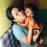 Pooja Bose Instagram – Dearest love u r my babie’s 1st chaddi buddy I love u and miss you 😘💗 @1911pritam @debi.chowdhuraani