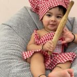 Pooja Bose Instagram – Meet my new little chef Krishatoullieee
