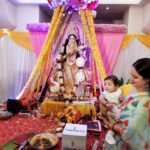 Pooja Bose Instagram – Last year was ur 1st saraswati pooja @krishiv.verma09 and its again that time of the year..
Time flies
Shubho saraswati pooja