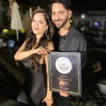 Pooja Bose Instagram - About last night @payalb86 @alimercchant @timeshospitality It was a great event and congratulations to ali and all the other winners of hospitality ☺️ Planet Hollywood Beach Resort Goa