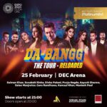 Pooja Hegde Instagram - Da-Bangg The Tour - Reloaded is coming to Expo 2020 Dubai on 25th February 2022. Book your tickets now : https://dubai.platinumlist.net/event-tickets/83228/salman-khan-sonakshi-disha-patani-pooja-hegde-aayush-sharma-saiee-manjrekar-guru-randhawa-kamaal-khan-more-live-in-expo-2020-dubai-uae @beingsalmankhan @thejaevents @jordy_patel @aadu_adil @sohailkhanofficial @aslisona @dishapatani @hegdepooja @aaysharma @saieemmanjrekar @gururandhawa @imkamaalkhan @manieshpaul @thebushramahdi @rredfilms @expo2020dubai #Expo2020 #Dubai @btosproductions #dabanggthetourreloaded #dubaiexpo2020 #salmankhan #sonaksinha #dishapatani #poojahegde #aayushsharma #saieemanjrekar #gururandhawa #kamaalkhan #manieshpaul