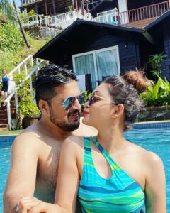 Pooja Salvi Instagram - 💙
#loveforpool #poolwithaview #goadiaries #bliss