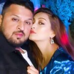 Pooja Salvi Instagram - Forever mine❤️♾ @hardik_chhajed #happy7 #happyanniversary