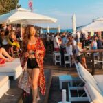 Pooja Salvi Instagram - Ending Hvar with a perfect sundown party... So HVAR So Good🌅 Hula Hula Beach Bar