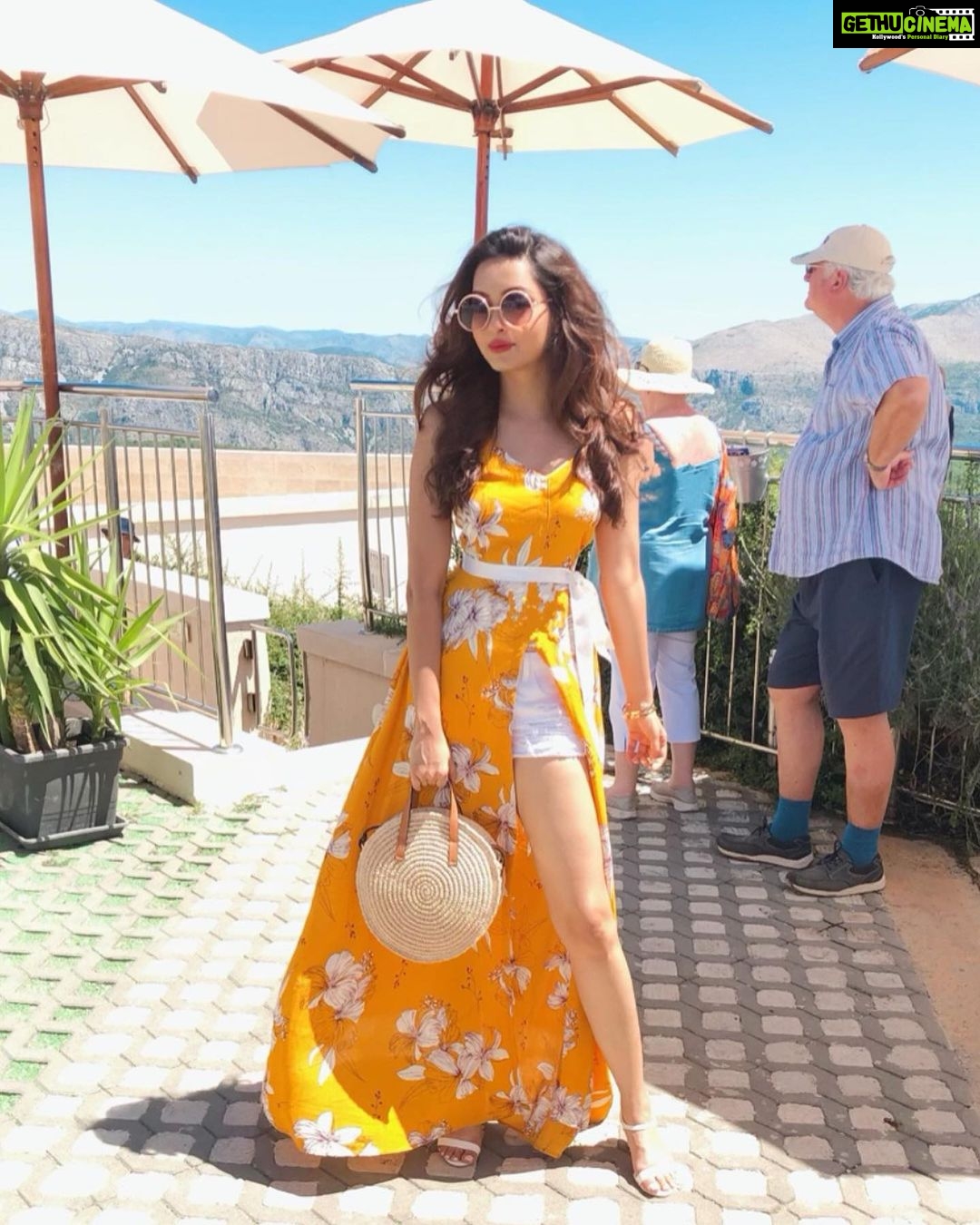 Pooja Salvi Instagram - 💛 Panorama Restaurant and Bar, Dubrovnik
