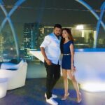 Pooja Salvi Instagram – 💙 Aer Lounge, Four Seasons, Mumbai