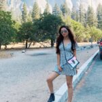Pooja Salvi Instagram - In the lap of nature🏞 #takemeback #latepost #yosemitevalley #naturelover Yosemite Valley, California