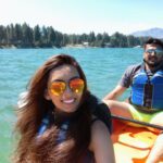 Pooja Salvi Instagram - #kayaking in #laketahoe 🛶🏞 South Lake Tahoe, California