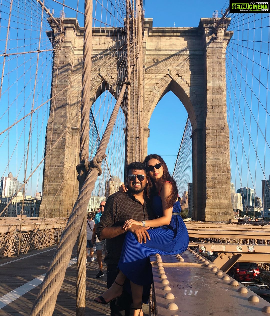 Pooja Salvi Instagram - 🏙 #touristyday #newyork #brooklynbridge #highline