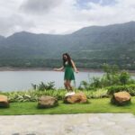 Pooja Salvi Instagram – #steppingstone😜 Atmantan