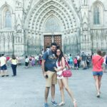 Pooja Salvi Instagram - Touristing around. #sagradafamilia #placadespanya #barcelonacathedral Barcelona, Spain