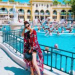 Pooja Salvi Instagram - Sometimes I wish I could go back in time, not to change things, just to feel them once again💃🏼✨❤️ #throwback2019 #budapest #szechenyibaths #virtualtravel