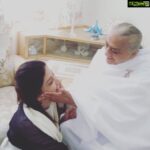 Poonam Kaur Instagram - #dadigulzar flashback from #birthday #bhramakumaries ( "tujh mein shiv dikhtay hai .... "can't forget what she said )