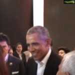 Poonam Kaur Instagram - He is a very godly person .... humbled by the experience... thank u god for getting me closer to people I deeply love and respect ❤️❤️❤️❤️ #barackobama #michelleobama #oprahwinfrey #poonamkaur #pklove #pk #realisrare