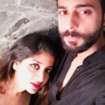Poonam Kaur Instagram – Theatre 🎭 time pic …. where we both were playing Muslim refugees…..😎😎😎