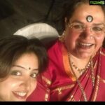 Poonam Kaur Instagram – #flashback with this rockstar Indian women … love her for everything she is !!! Her style … her grace … her voice mainly her energy even at this age…. not to forget love her bindis !!!