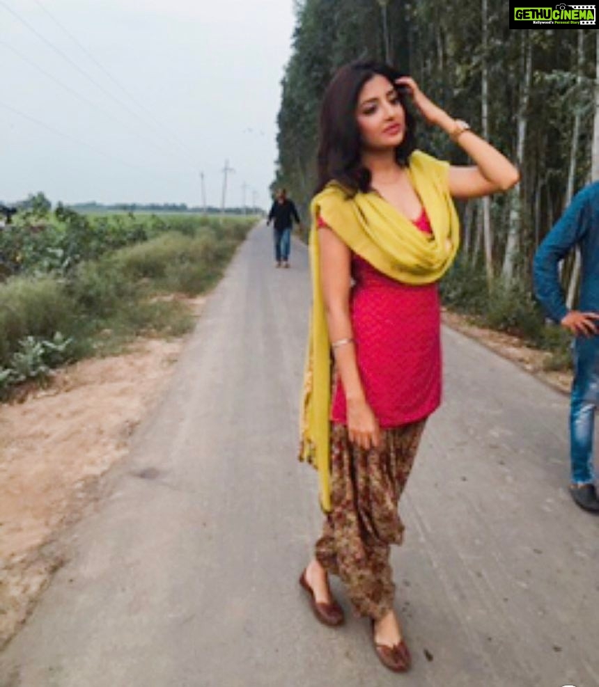 Poonam Kaur Instagram - On the roads of Punjab ...,