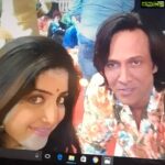 Poonam Kaur Instagram – Me and my gyani guru #kkmenon one of the bestest actors 😇😇😇
