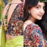 Poonam Kaur Instagram – Like the parrots  on my back 😍!!!! #banarasi #kalamkari #parrots #colors #loveforart