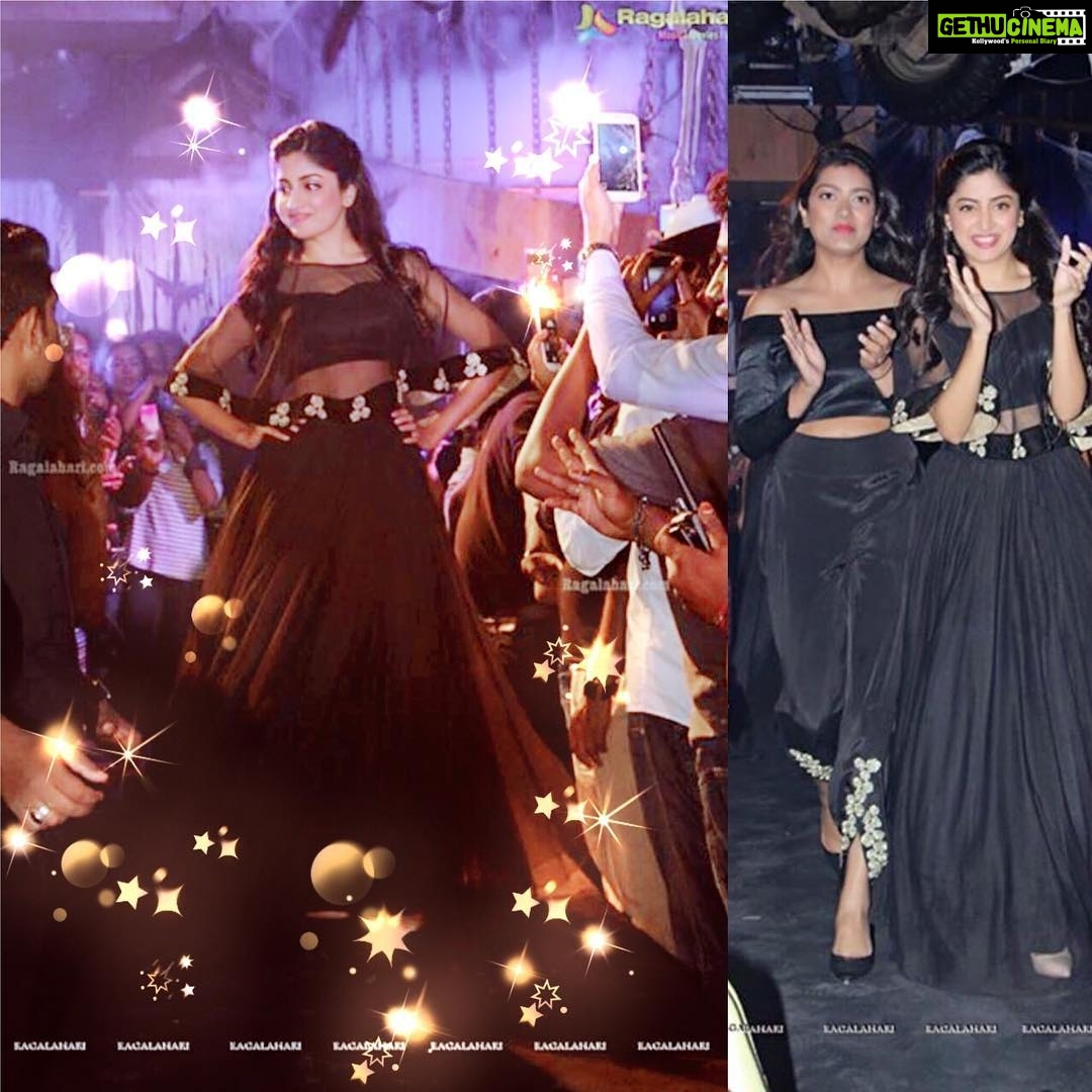 Poonam Kaur Instagram - Walked the ramp for one of the sweetest person ... Lovely friend ... Adorable person and a lovely designer @mansivuppala !!!!😇😇😇😇❤️❤️❤️❤️😘😘😘😘 and co contestant in Femina too 😎