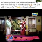Poonam Kaur Instagram - Aacharam on #rajtv at 6.15 p.m do watch It... #happytamilnewyear