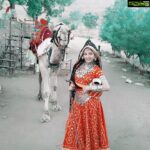 Poonam Kaur Instagram - केसरिया बालम आओ नि पधारो म्हारे देस😋😍😘😛😝