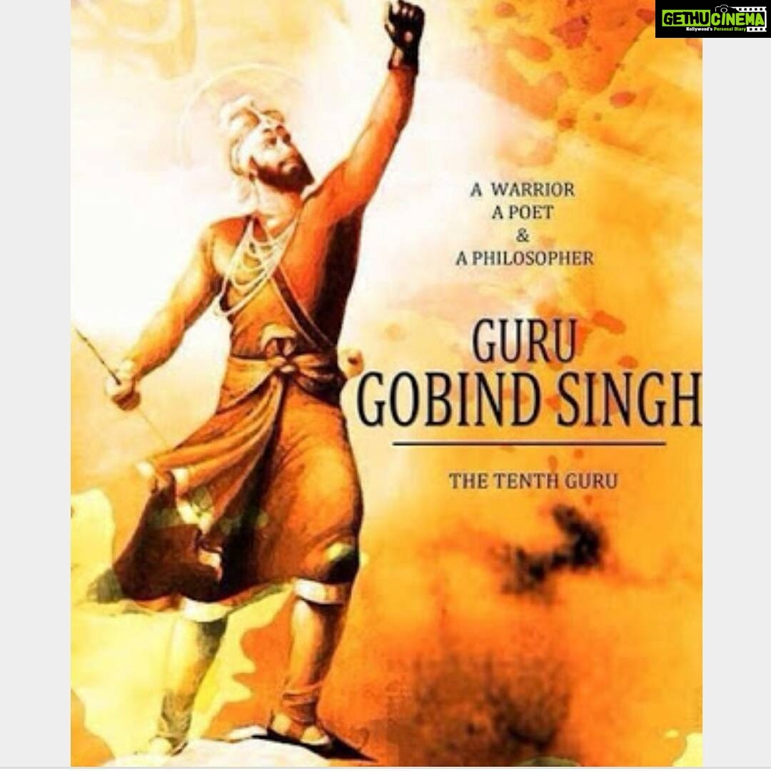 Poonam Kaur Instagram - Thank u for naming us #princess(kaur) #gurugobindsinghji ...happy birthday to our tenth guru ....