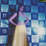 Poonam Kaur Instagram – #curtainraiser #lakmefashionweek2015 #fussion Fusion Diffusion!!!