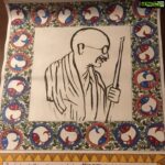 Poonam Kaur Instagram - #Madhubani #Gandhiji