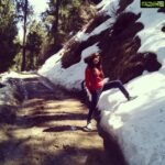 Poonam Kaur Instagram – #sun #ice #freshair #skyhigh #earth #natureatitsbest !!! #wardoffevileye #thankugod #thankyoumom #feelingthankful..missing my mad gang AnMaSaPNuF Kalka Kali Mata Mandir