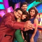 Poonam Kaur Instagram - Me sai gaaru,bal Aditya,Kausha trying to fit in for a sefie!!! Wow programme!