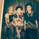 Poonam Kaur Instagram – Golden days … Big bro..motu me n my strict sis!