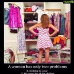 Poonam Kaur Instagram – Problem every gurl faces….