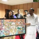 Poonam Kaur Instagram – Extremely happy have celebrated #ektadiwas today in the presence of … our excellence…. our Vice President @mvenkaiahnaidu Garu …. gifted him a beautiful painting done by my very talented little brother like HARSHA …..depicting the unity in our country with portrait of legend the #ironman of #India #sardarvallabhbhaipatel ji ….. spell bound by @mvenkaiahnaidu Garu speech ….. he was so so good n in-depth ! Thank u so much sir for so much inspiration ! “ ek bharat, shrest bharat “ #unityindiversity #UNITY #unitedindia