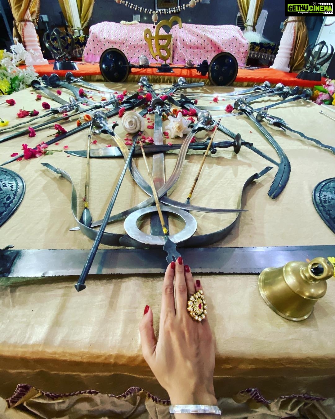 Poonam Kaur Instagram - ๐ โpromise to myself of just not ๐ love but justice too , may waheguru lead me in righteous path for one and all โ