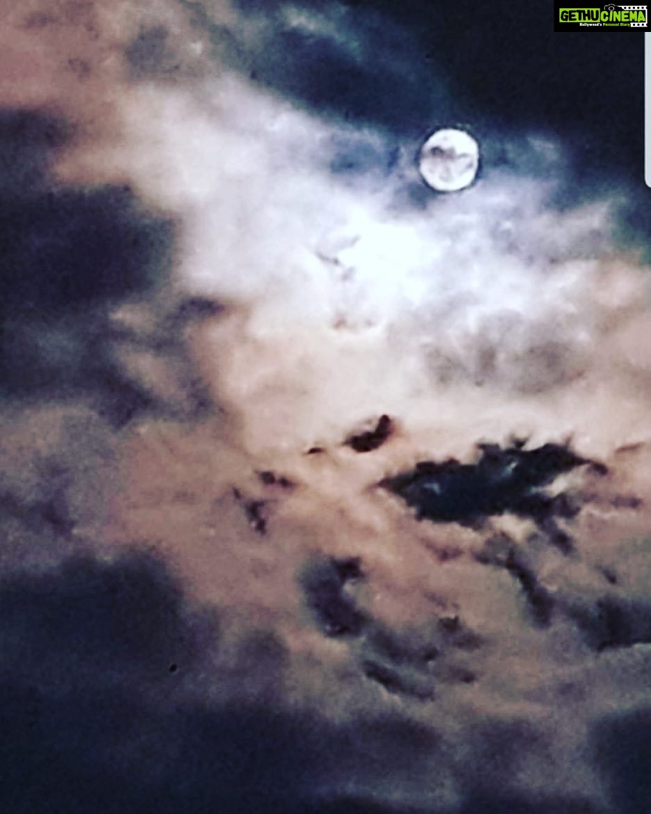 Poonam Kaur Instagram - #justcaptured from a normal android 🥰🙏🕊💃🏻 #smallhappiness ( full moon is my fav thing 🧘♂️)