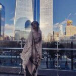 Poonam Kaur Instagram - #nationalhandloomsday2019 #poonamkaur #pkkriya #pklove Twin Towers Ground Zero Manhattan New York