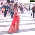 Poonam Kaur Instagram - When I roamed around on the streets of #newyork #timessquare as a #bride .... this was super fun ❤️❤️❤️❤️!