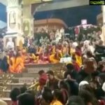 Poonam Kaur Instagram - On the holy rive of #Ganges ....we did Aarti for our brave soldiers and celebrated #Abhinandancomingback ..... '' may there be more love n celebrations '' @indianairforce @nsitharaman @narendramodi