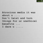 Poonam Kaur Instagram - #unethicalmedia the biggest threat to humanity now .... " my fight is a little bigger than what u think "