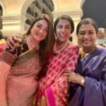Poornima Bhagyaraj Instagram - So happy to meet my dear friends at Mariazeena’s daughter’s wedding