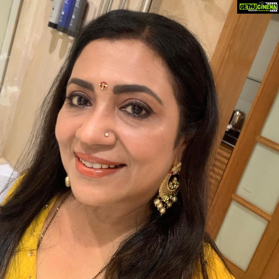 Poornima Bhagyaraj Instagram - At the Siima awards , Hyderabad.