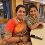 Poornima Bhagyaraj Instagram - So happy meeting friends at Siima Hyderabad