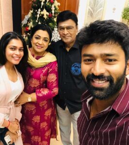 Poornima Bhagyaraj Instagram - Happy birthday to my darling sonu, my life. Love you so so much. Feel so proud to see you working so hard in the face of so many odds. Praying for your success in everything. Love you love you love you❤️❤️❤️💕💕💕🤗🤗🤗🤗😘😘😘😘😘