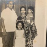 Poornima Bhagyaraj Instagram – Happy Father’s Day appa . Sending lots of love to your happy place. Miss you each and every day❤️🤗